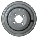 6.00x10" Wheel rim 4/101.6/67 ET-5 silver 750kg Flat