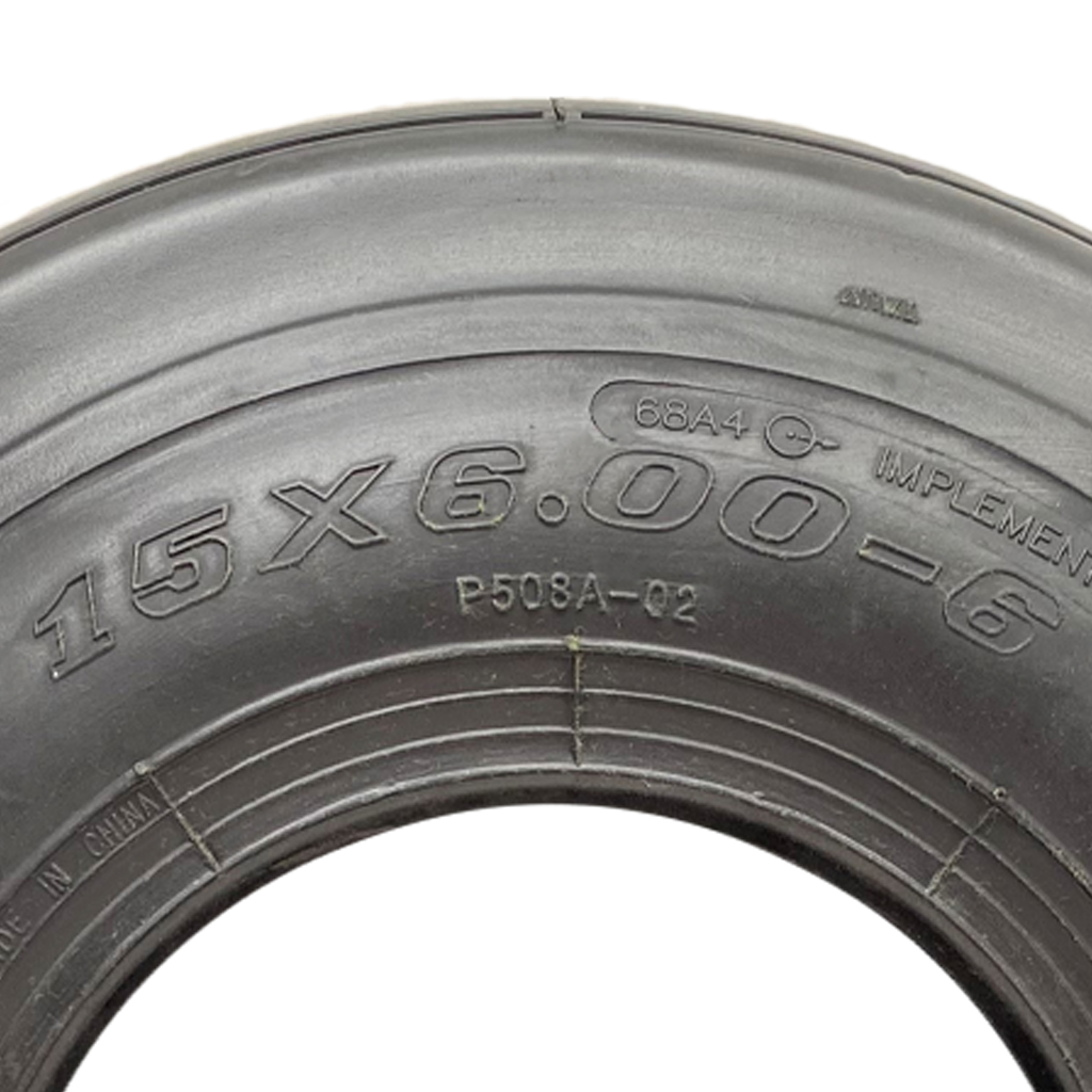 15x6.00-6 6pr Wanda P508A Rib tyre Size