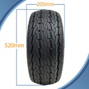 20.5x8.00-10 4ply TRAILER Tyre with Dimensions