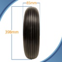 4.80/4.00x8 Puncture proof wheel pattern with dimensions