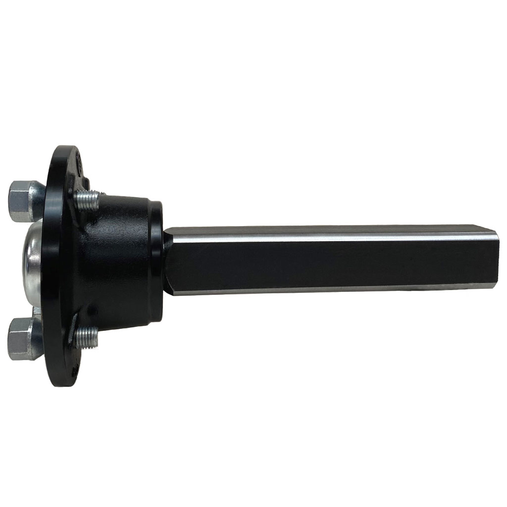 Hub & Stub axle 4/100 side view