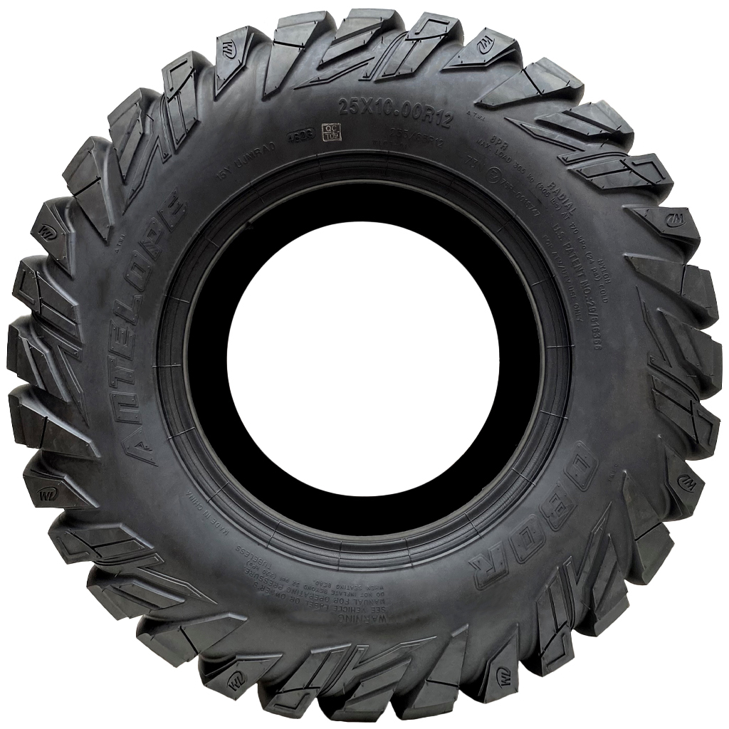 25x10.00R12 8pr OBOR Antelope ATV tyre side view