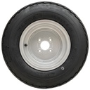 20.5x8.0-10 4ply trailer wheel side view