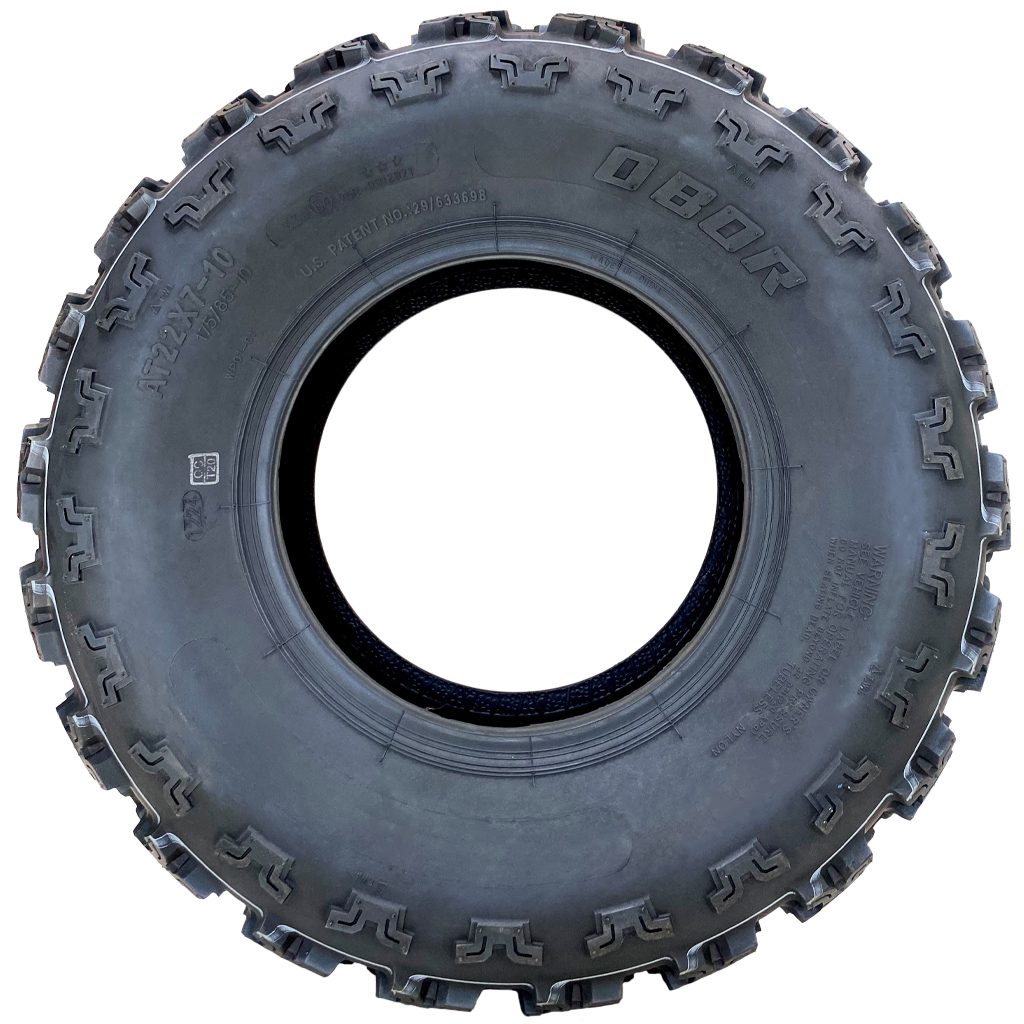 22x7.00-10 6ply OBOR WP01 tyre side view