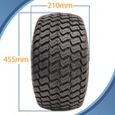 18X8.50-8 Journey P332 grass tyre pattern with dimensions