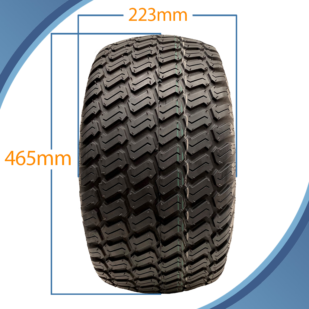 18x9.50-8 6pr Wanda P332 grass tyre pattern with dimensions