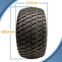 18x9.50-8 6pr Wanda P332 grass tyre pattern with dimensions