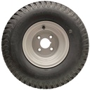 18x9.50-8 6pr Wanda P332 grass tyre TL on steel rim 4/101.6/67, 470kg load capacity side view