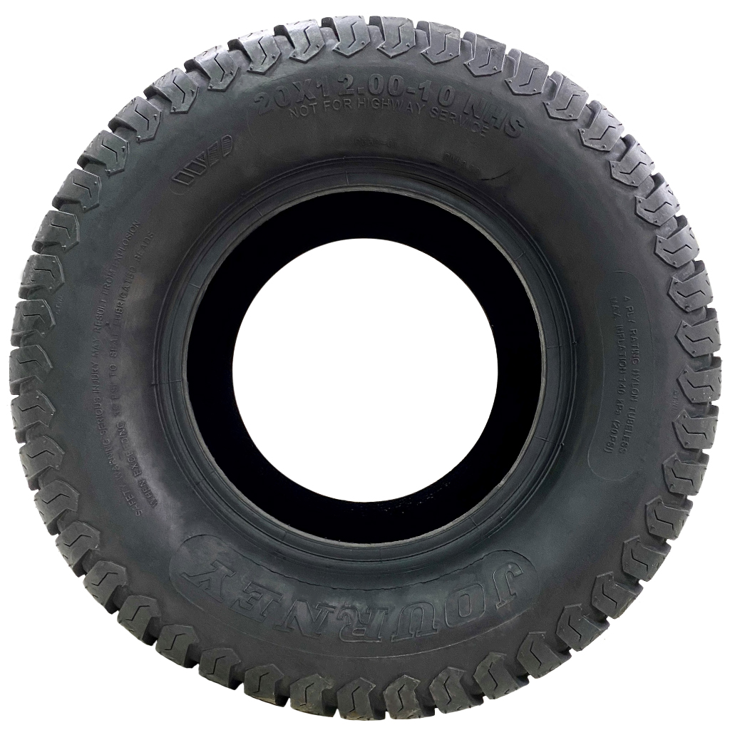 20x12.00-10 (305/40-10) 4pr Journey P332 grass tyre side view