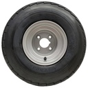 18.5x8.50-8 6ply trailer wheel & tyre assembly 4/101.6/67 (4" PCD) side view