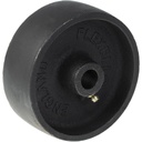 Wheel series 100mm cast iron 15mm bore hub length 48mm plain bearing 450kg