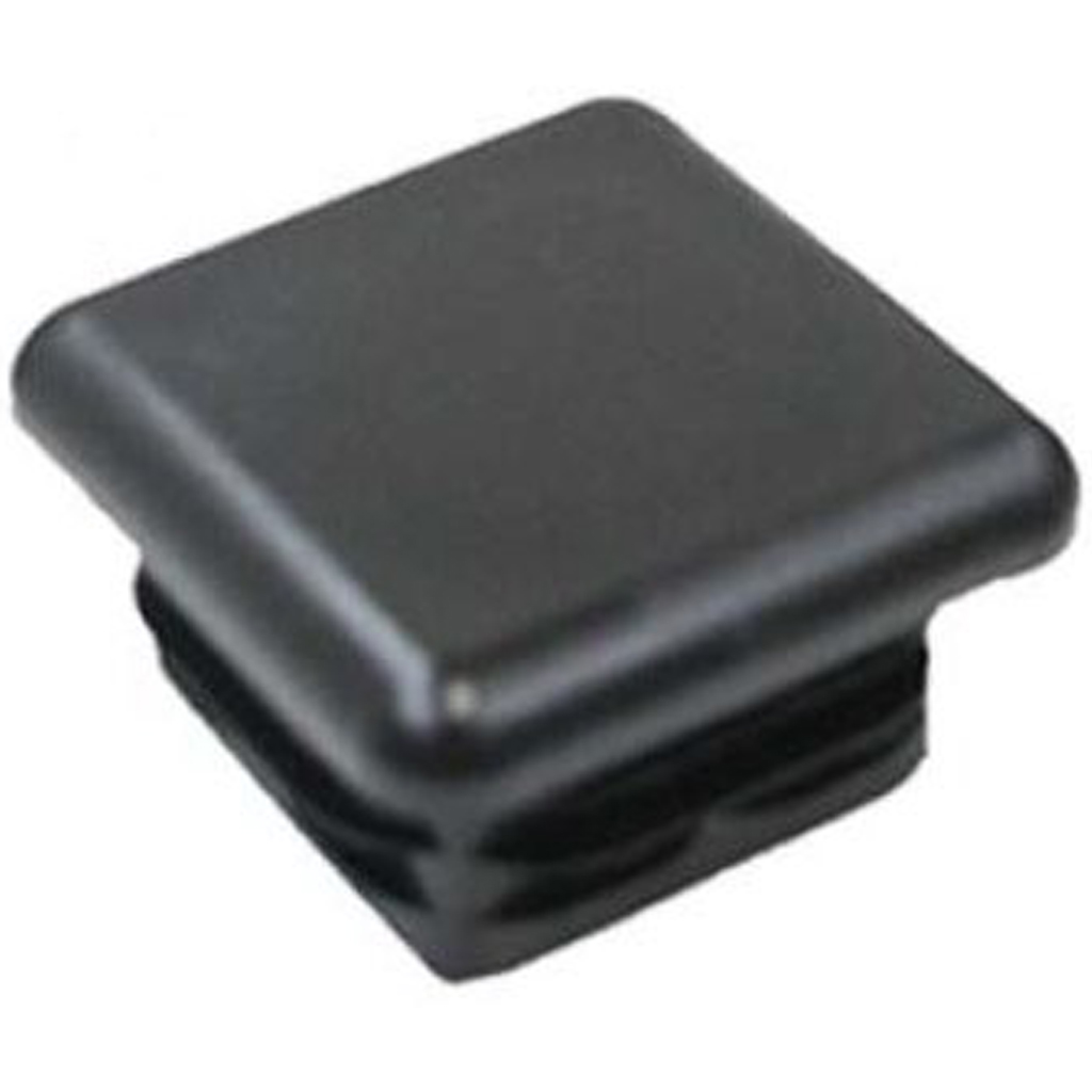 Plastic square insert 25x25mm (1.25/2mm)