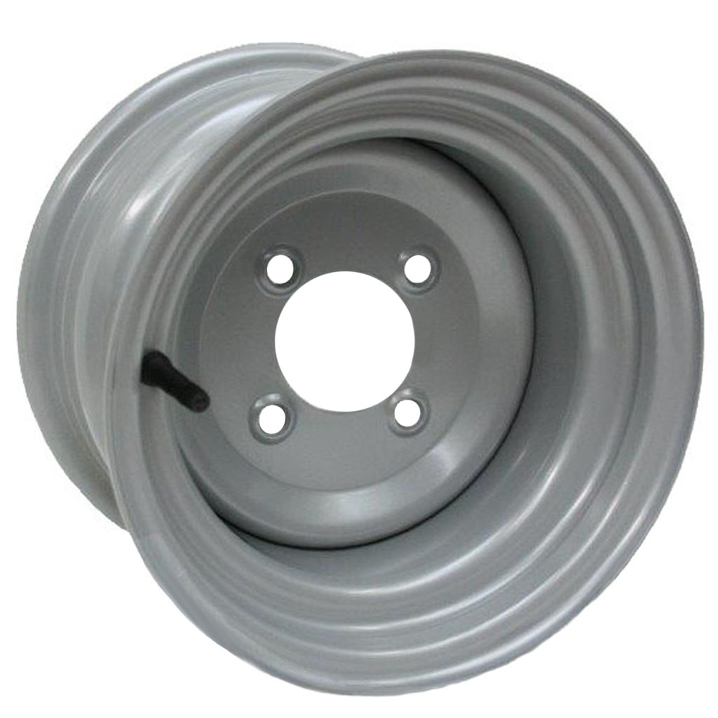 7.00x8 Wheel rim 4/101.6/72 silver (for golf buggy)