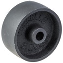 Wheel series 75mm cast iron 12mm bore hub length 40mm plain bearing 170kg