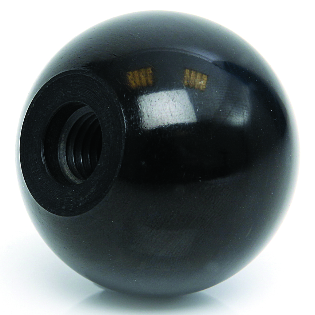 M12 Duroplast female threaded ball knob