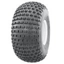 22x11.00-8 4pr Journey P322 Knobby tyre E-marked TL 43J on silver steel rim 4/101.6/67, 154kg load capacity