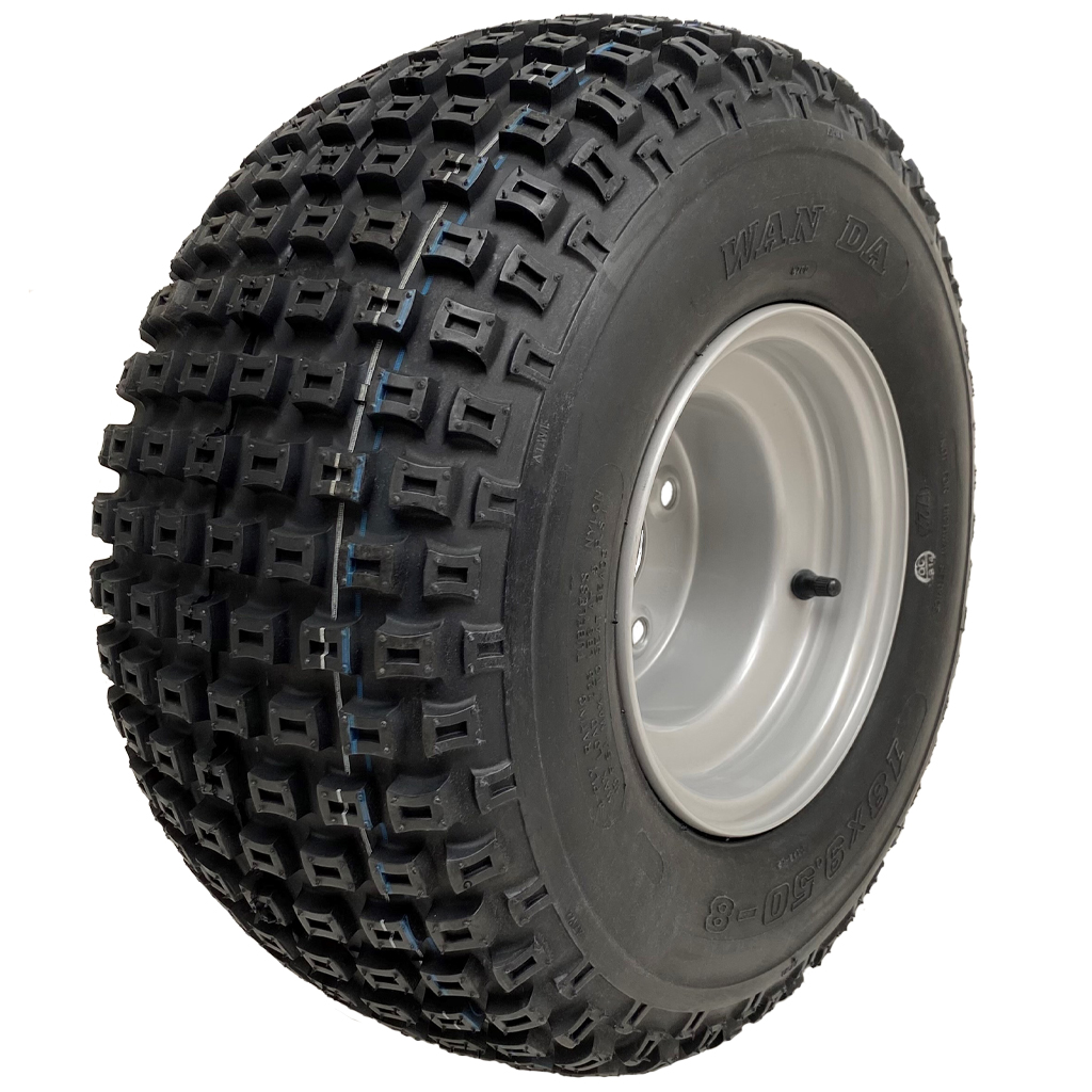 18x9.50-8 4pr P322 knobby tyre on 4/4" rim