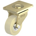 LS series 300x110mm swivel top plate 400x300mm castor with cast nylon ball bearing wheel 10000kg