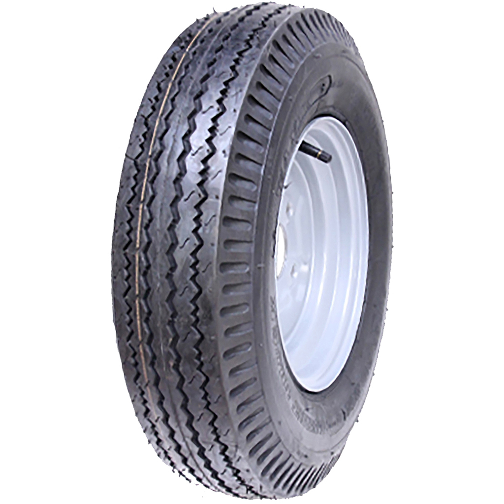 5.00x10 Journey trailer tyre on 4/115/85 rim