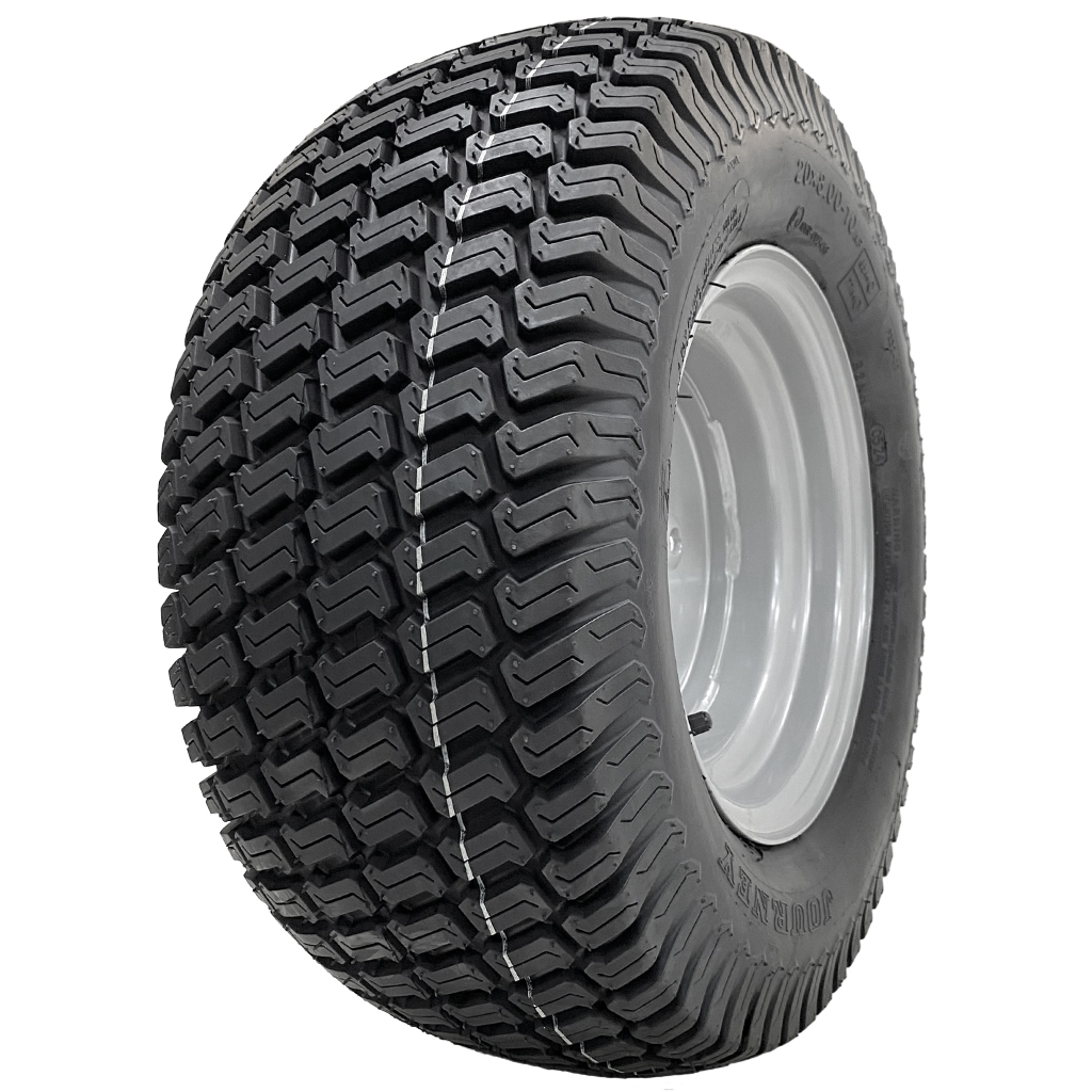 20x8.00-10 4pr Journey P332 on 4/100 silver rim