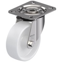 400SS series 100mm stainless steel swivel top plate 100x85mm castor with nylon plain bearing wheel 250kg