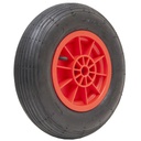 4.80/4.00x8 4ply Pneumatic wheel plastic rim 20x70mm plain bearing 200kg